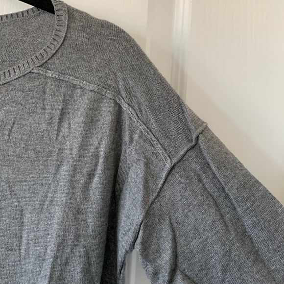 NWT LOFT Drop Shoulder High-Low Knit Sweater - Picture 5 of 15